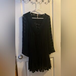 Free People black lace dress